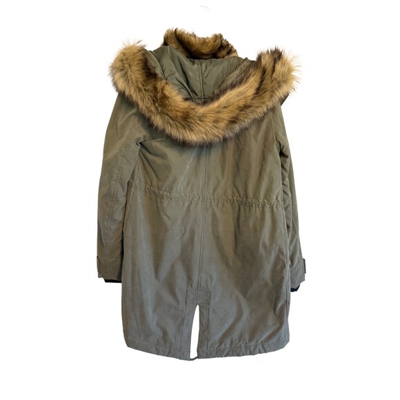 Abercrombie & Fitch Olive Green Ultra 3-In-1 Multi-Wear Parka - Picture 11 of 11